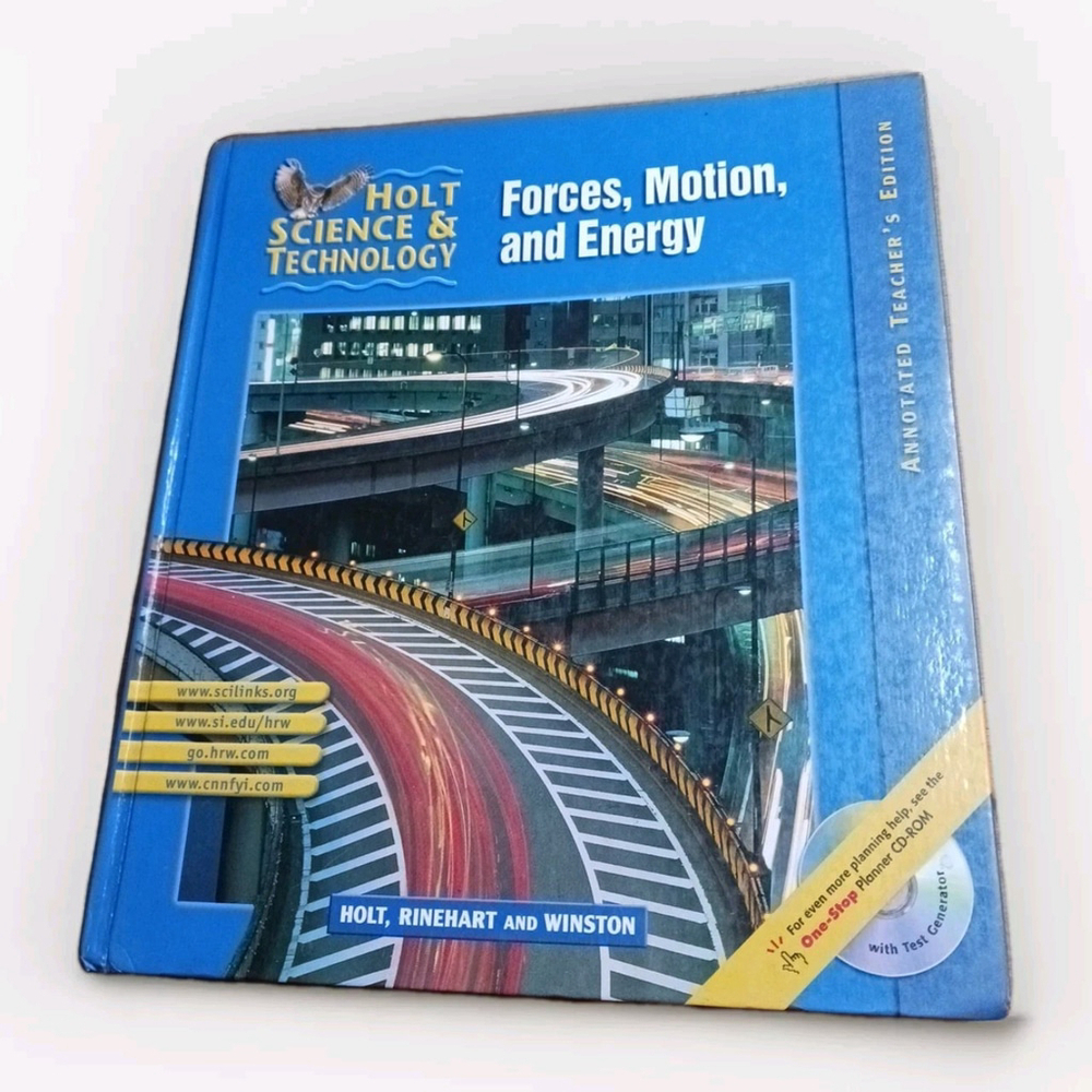 Holt Science and Technology Forces Motion Energy Teacher Edition